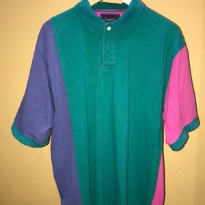 *Vintage* Multi-Color Polo Shirt